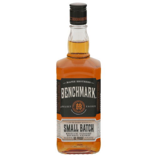 Benchmark Bourbon Whiskey, Kentucky Straight, Small Batch