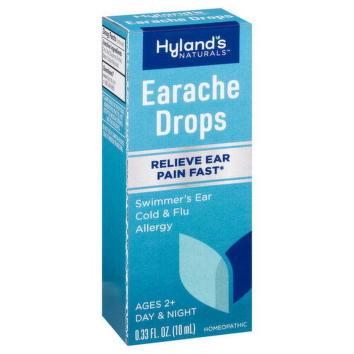 Hyland's Naturals Earache Drops, Day & Night, Ages 2+