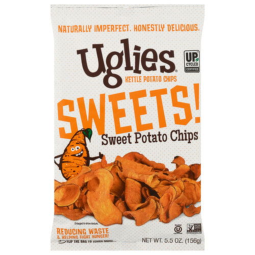 Uglies Kettle Potato Chips, Sweet Potato Chips - 5.5 Ounce