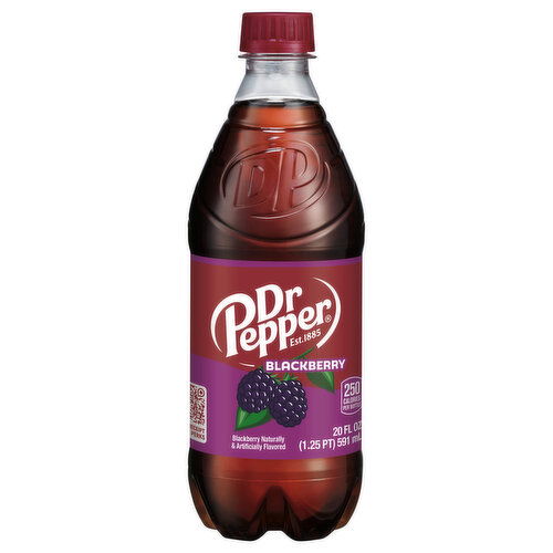 Dr Pepper Soda, Blackberry