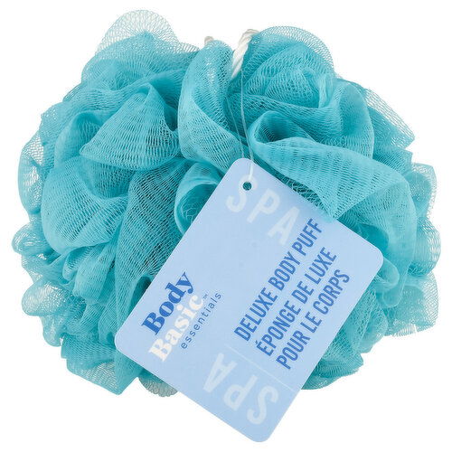 Body Basic Essentials Deluxe Body Puff - 1 Each