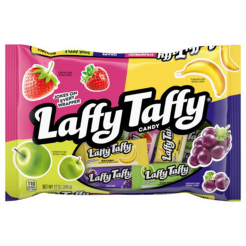 Laffy Taffy Candy, Strawberry/Grape/Sour Apple/Banana