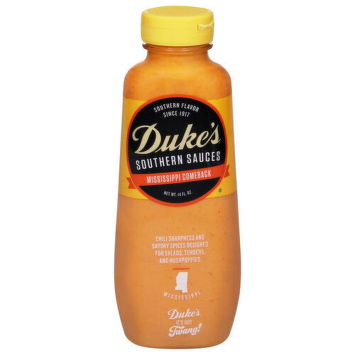 Duke's Mississippi Comeback Southern Sauces - 14 Fluid Ounce
