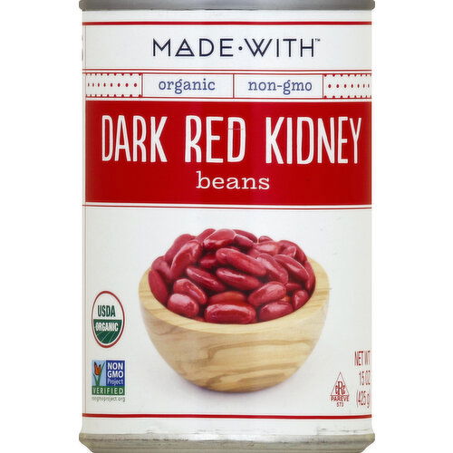 Made With Kidney Beans, Dark Red