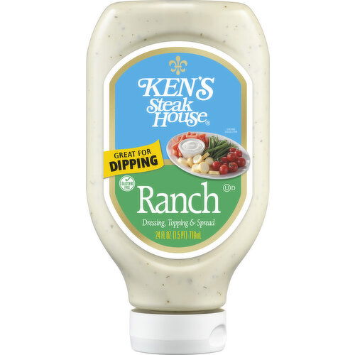 Ken's Steak House Dressing, Topping & Spread, Ranch