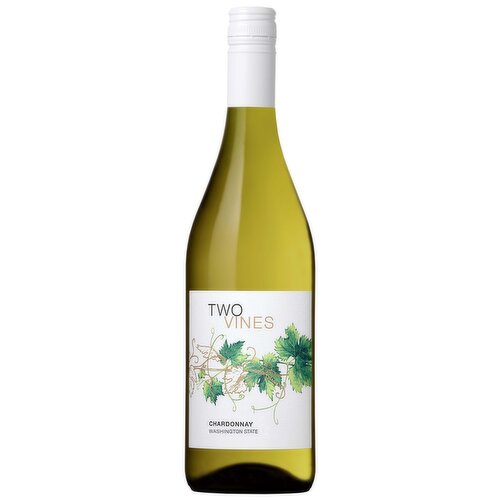 Columbia Crest Two Vines Chardonnay Washington White Wine, 750 ml    