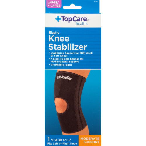 TopCare Knee Stabilizer, Elastic, Large/X-Large