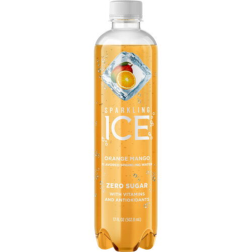 Sparkling Ice Sparkling Water, Zero Sugar, Orange Mango