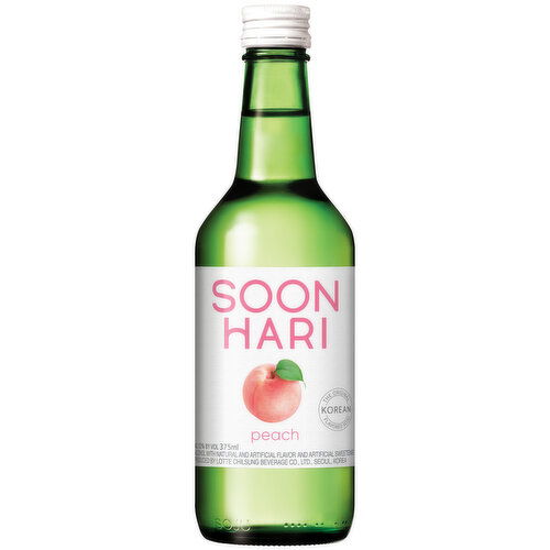 Soonhari Korean Soju Peach