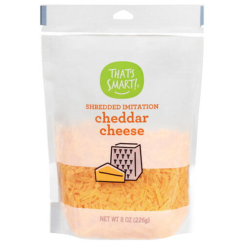 That's Smart! Cheese, Cheddar, Imitation, Shredded