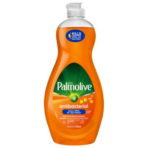 Palmolive Antibacterial Dish Liquid, Orange