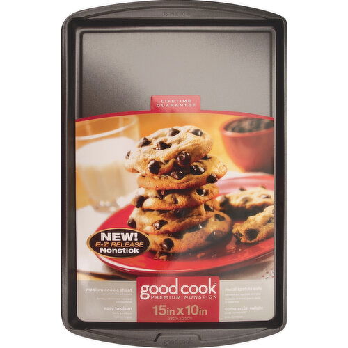 Good Cook Cookie Sheet, Medium, 15 x 10 in