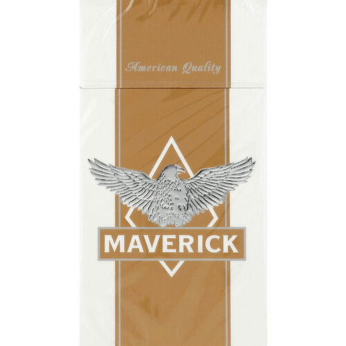 Maverick Cigarettes, Gold Box, 100s