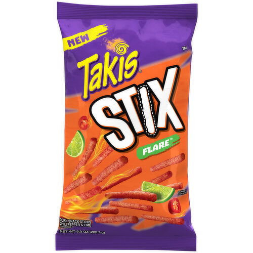 Takis Corn Snack Sticks, Flare