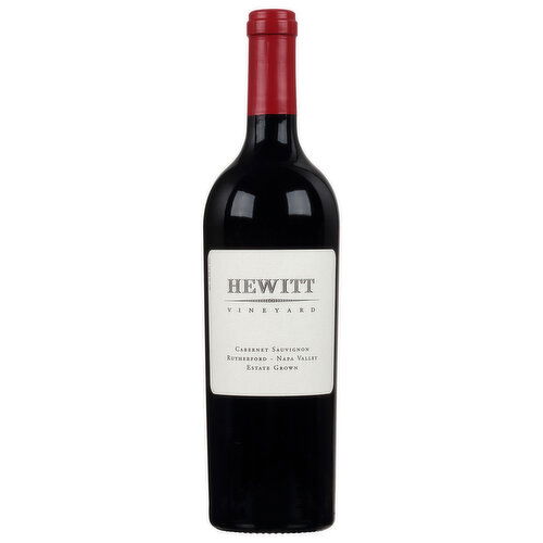 Hewitt Vineyard Cabernet Sauvignon, Rutherford, Napa Valley - 750 Milliliter