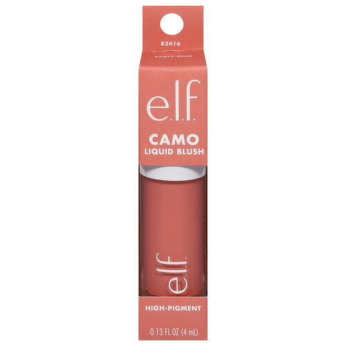 e.l.f. Blush, Liquid, Dusty Rose, Camo - 0.13 Fluid Ounce