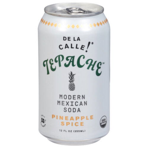 De La Calle! Soda, Pineapple Spice, Modern Mexican