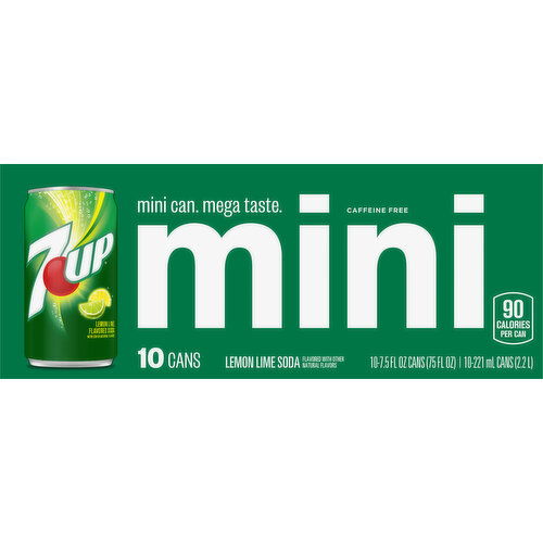 7-UP Soda, Lemon Lime, Mini