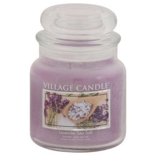 Village Candle Candle, Lavender Sea Salt