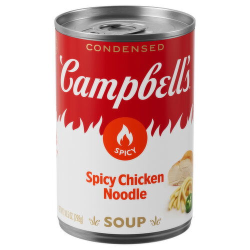 Campbell's Condensed Medium Heat Spicy Chicken Noodle Soup - 10.5 Ounce