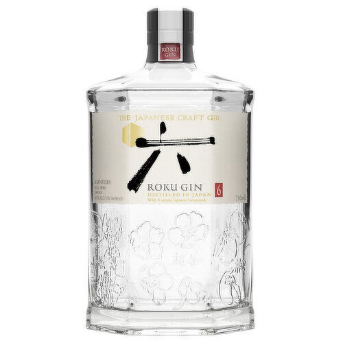 Suntory Roku Dry Gin, 750 ml    