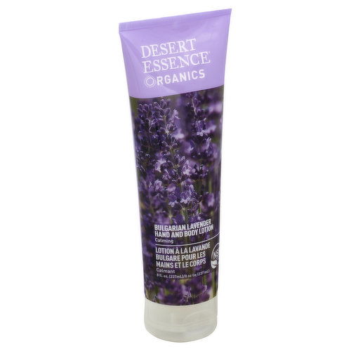 Desert Essence Hand and Body Lotion, Bulgarian Lavender