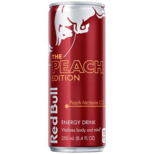 Red Bull Peach Edition Energy Drink