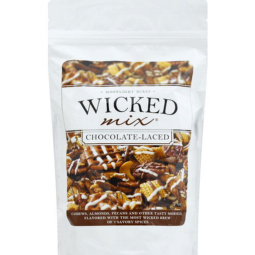 Wicked Mix Snack Mix, Chocolate-Laced