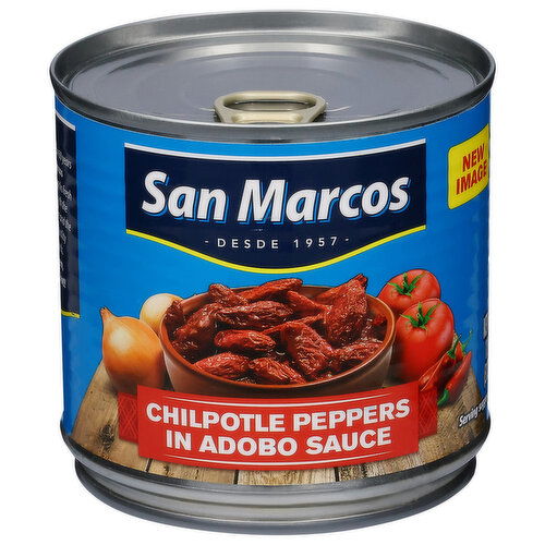 San Marcos Chilpotle Peppers, in Adobo Sauce - 11 Ounce