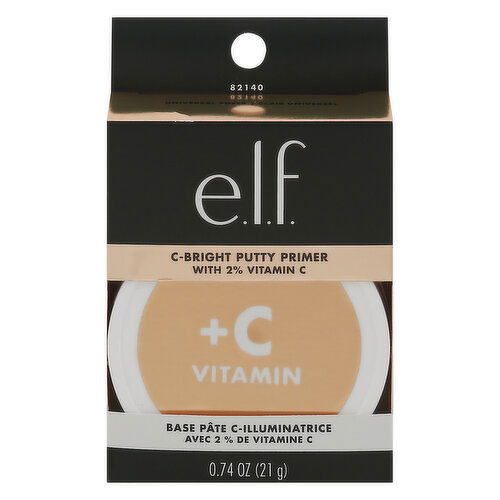 e.l.f. Putty Primer, C-Bright, Universal Sheer