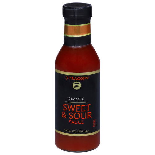 3 Dragons Sauce, Sweet & Sour, Classic