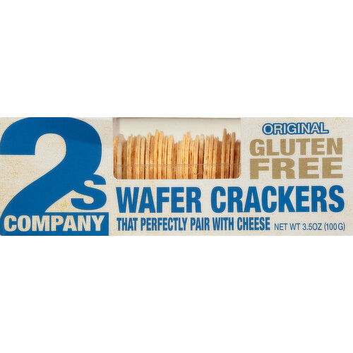 2s Company Wafer Crackers, Gluten Free, Original