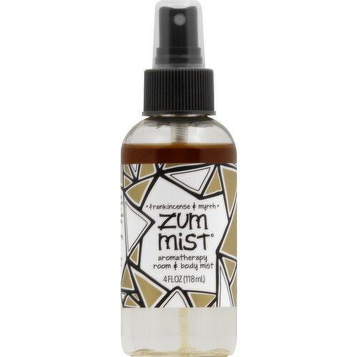 Zum Mist Room & Body Mist, Aromatherapy, Frankincense & Myrrh