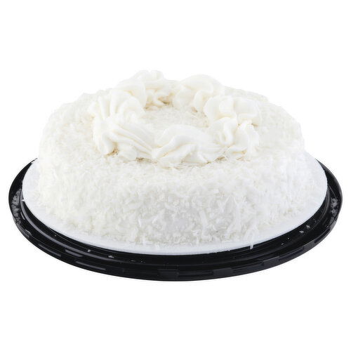 Fresh Single Layer Coconut Cake