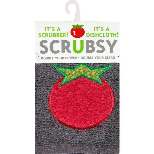 Scrubsy Dishcloth, Tomato