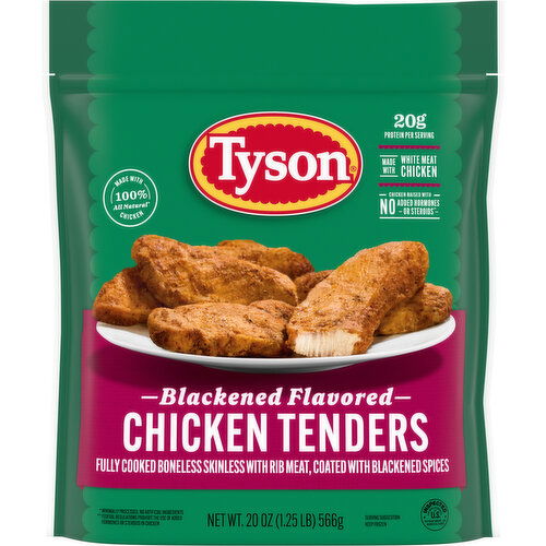 Tyson Frozen Blackened Flavored Chicken Tenders