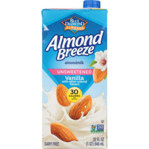 Almond Breeze Almondmilk, Vanilla, Unsweetened