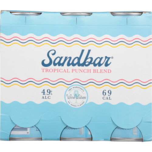 Sandbar Wine Water, Tropical Punch Blend