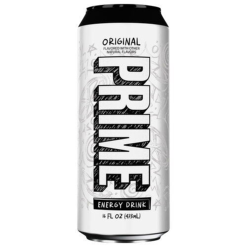 Prime Energy Drink, Original - 16 Fluid Ounce