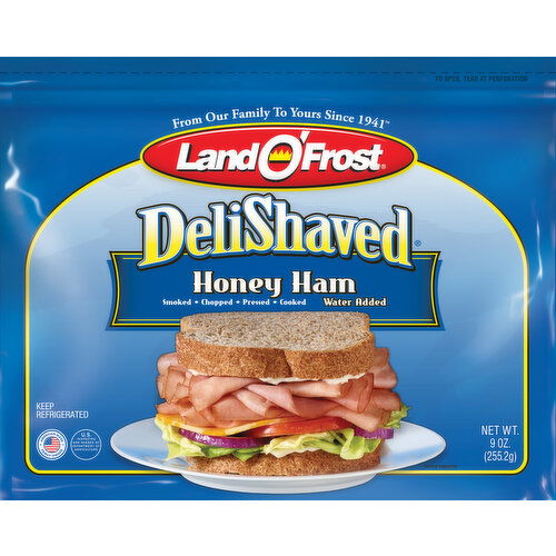 Land O'Frost DeliShaved Honey Ham