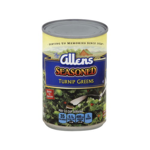 Allens Seasoned Turnip Greens