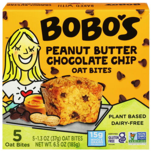 Bobo's Oat Bites, Peanut Butter Chocolate Chip