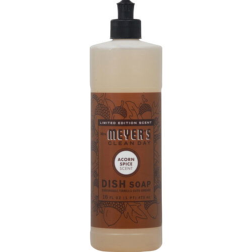 Mrs. Meyer's Dish Soap, Acorn Spice Scent