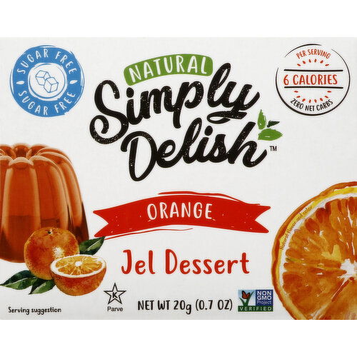 Simply Delish Jel Dessert, Orange