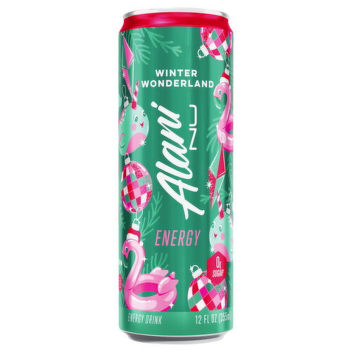 Alani Nu Energy Drink, Winter Wonderland - 12 Fluid Ounce Image 1 of 3