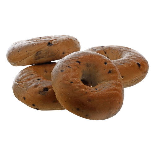 Fresh Blueberry Bagels