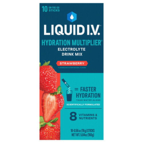 Liquid I.V. Electrolyte Drink Mix, Strawberry