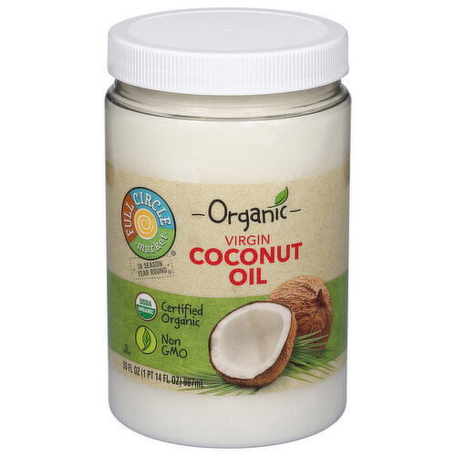 Full Circle Market Coconut Oil, Virgin