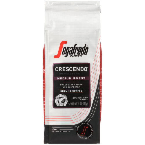 Segafredo Zanetti Crescendo Medium Roast Ground Coffee