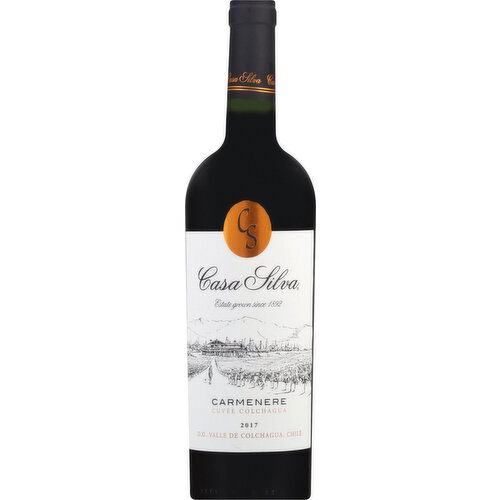 Casa Silva Red Wine, Carmenere, 2017